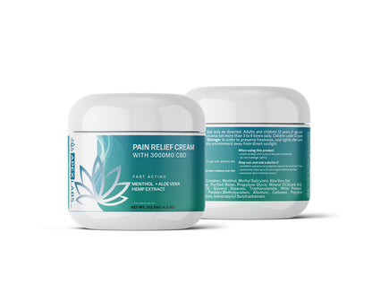 3000mg CBD PAIN CREAM 4 OZ